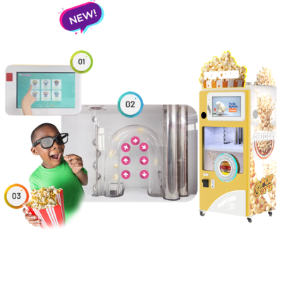 NEW! Popcorn Vending Machine!