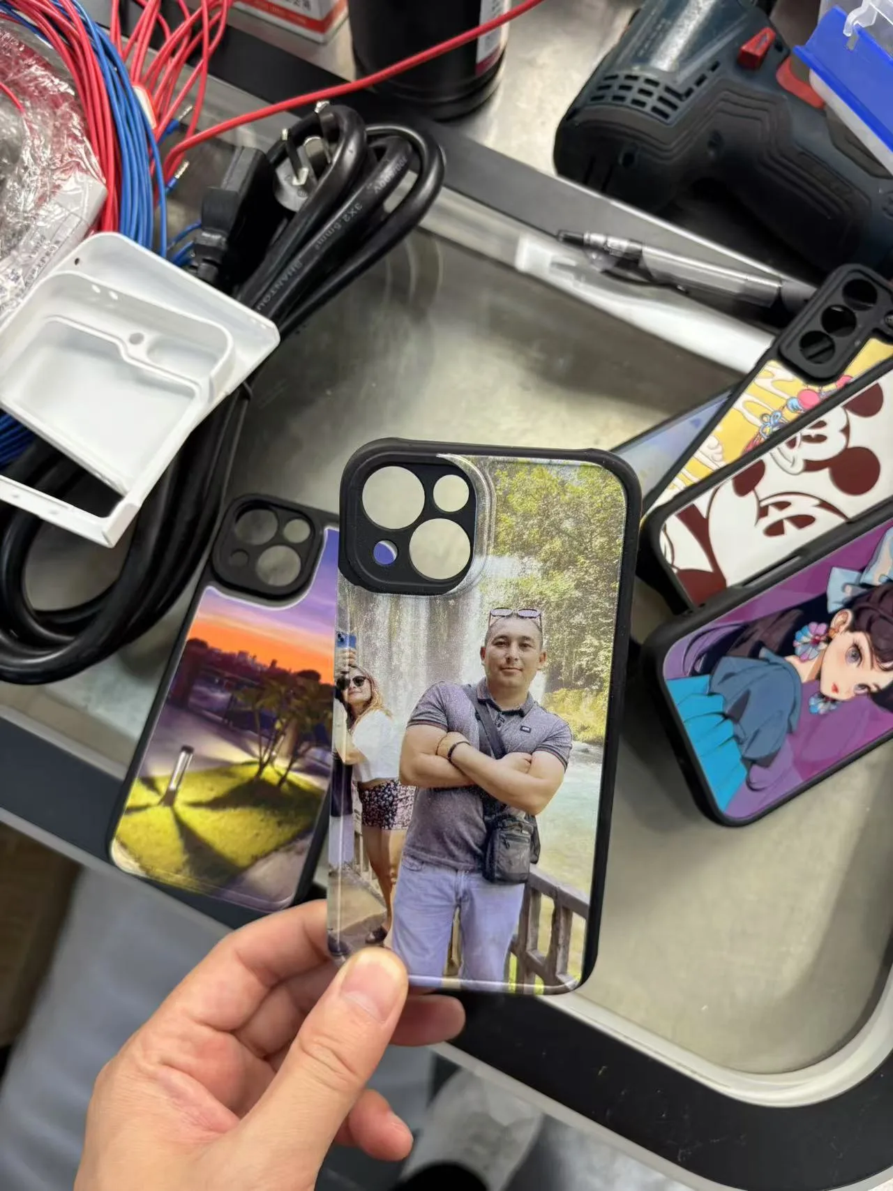 NEW! 2025 DIY Phone Case Printing Vending Machine! <br> <p style="color:#e96bd3;">🙋🏻♀️Contact Us for USA Package! <br>Shipping & Tax Plus 6 Months' Supplies!!</p> - Image 5