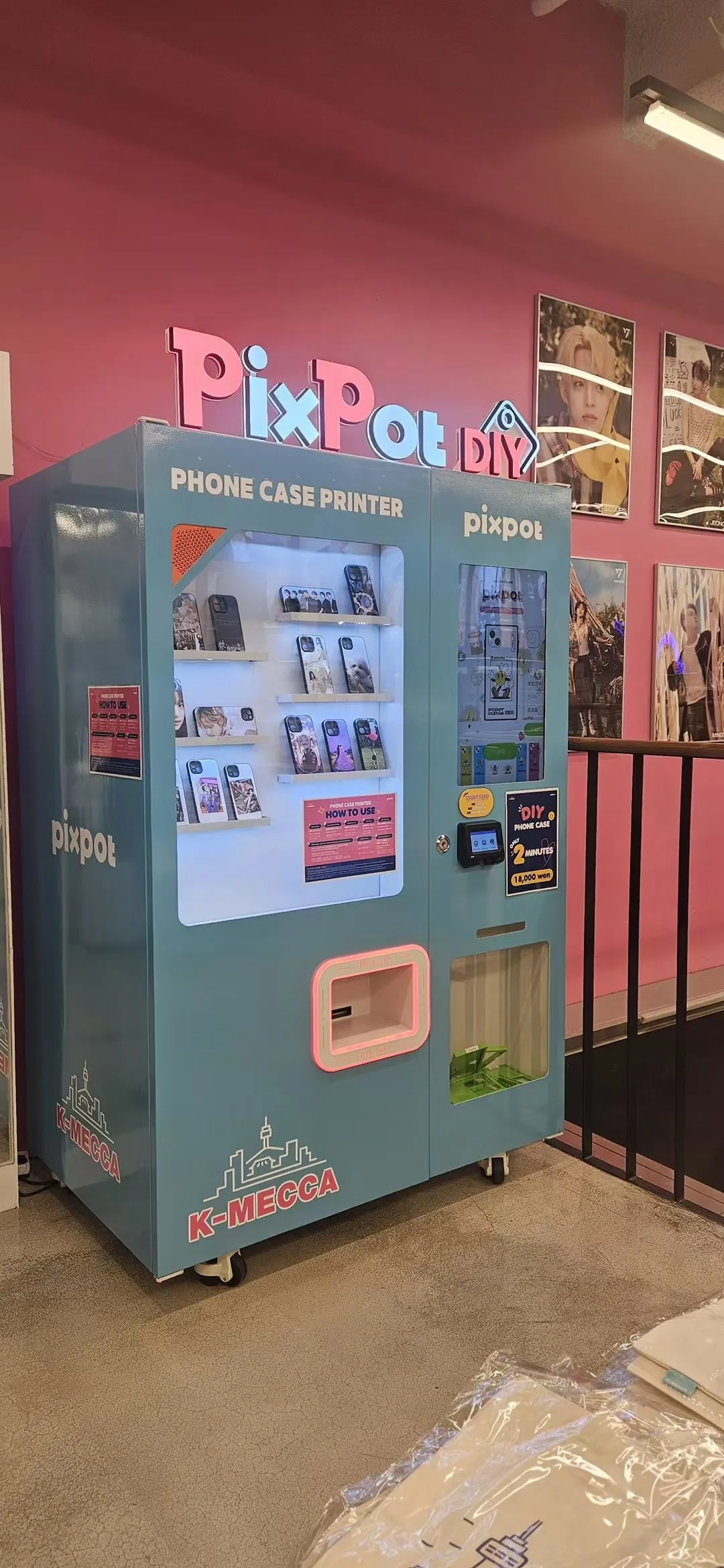 NEW! 2025 DIY Phone Case Printing Vending Machine! <br> <p style="color:#e96bd3;">🙋🏻♀️Contact Us for USA Package! <br>Shipping & Tax Plus 6 Months' Supplies!!</p> - Image 7