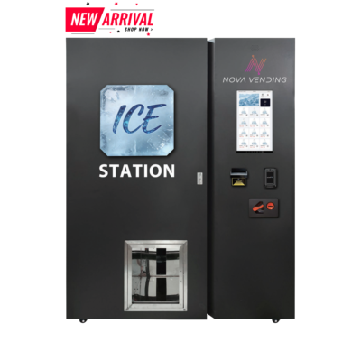 Nova Vending new commercial ice vending machine main product image for self-service ice sales