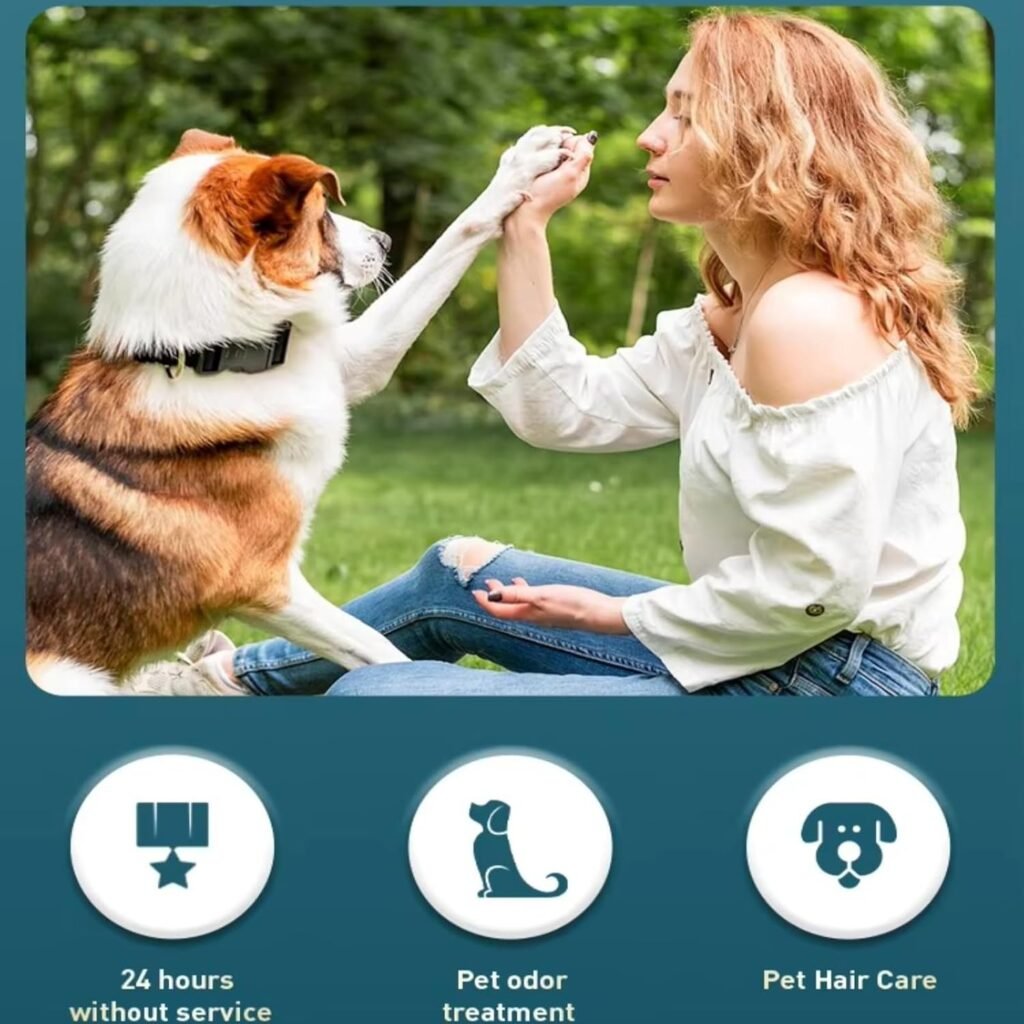 Pet owner with dog representing the user-friendly experience of Nova Vending Pet Washing Vending Machine