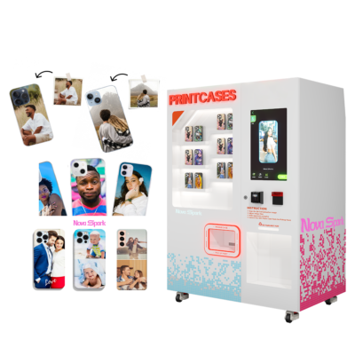 Nova Vending phone case printing vending machine for self-service custom phone case printing
